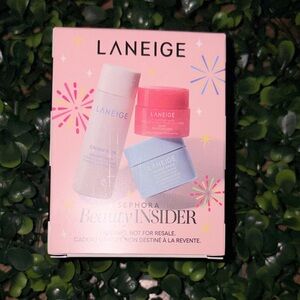 LANEIGE Lip Balm & Gloss Set - Pink and Blue